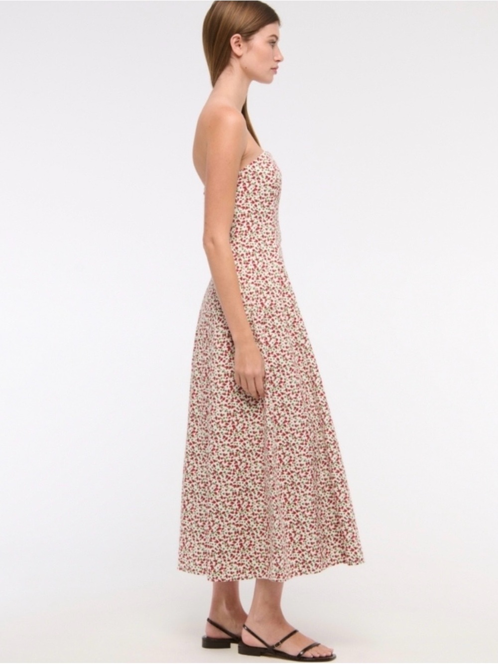 Abercrombie Mila Midi Dress (Strapless or with Straps) - Picture 2 of 8